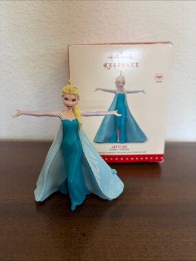 Hallmark Frozen Elsa 'Let It Go' Singing Figure Ornament 2015